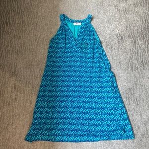 Vineyard vines women’s xs cotton tank dress with pockets EUC